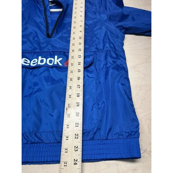 Reebok Zip Jacket wind rain XL 14 16 ski snowboard front pocket youth - Picture 6 of 10